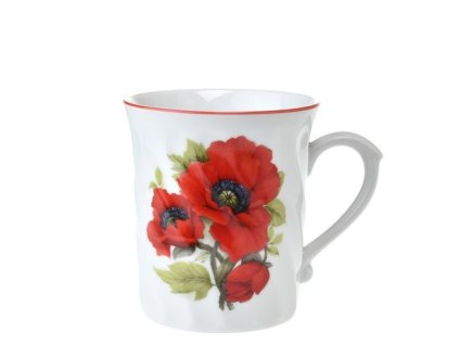 hrnek 250ml RICHMOND-MÁKY, 6832, čes.porcelán