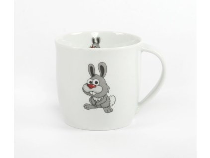 hrnek 260ml ANDREAS-KRÁLÍČEK, čes.porcelán
