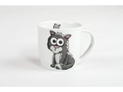 hrnek 260ml ANDREAS-KOČKA A57448, čes.porcelán