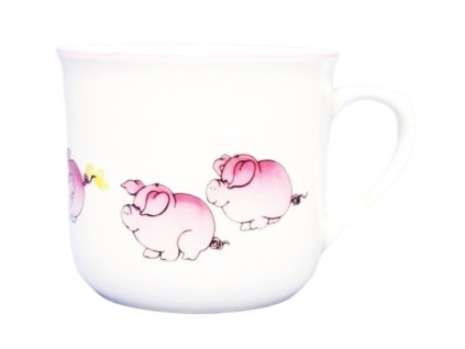 hrnek 650ml VAŘÁK-PRASÁTKA U981, čes.porc.