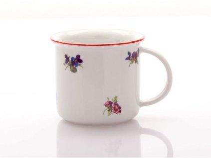 hrnek 380ml TINA - RAK. HÁZENKA, čes.porcelán