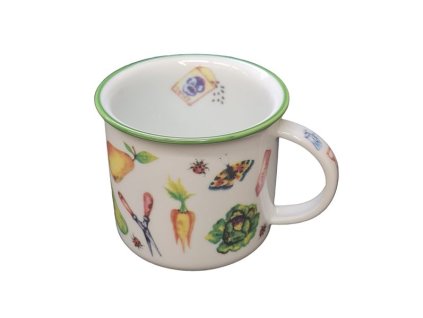 hrnek 380ml TINA - ZAHR.DEKOR U3151, čes.porcelán