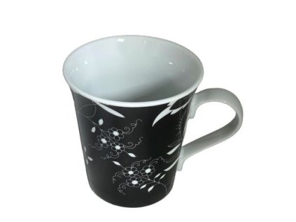 hrnek 340ml EMA - KANTA BOHEMIA, negativ U988/E, čes.porcelán