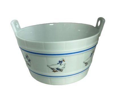 miska d15x8cm (slánka) HUSY, čes.porcelán