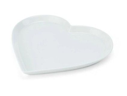 miska SRDCE 16x15,5cm, bílá, čes.porcelán