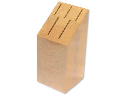 blok na  5nožů přírodní, dřevo