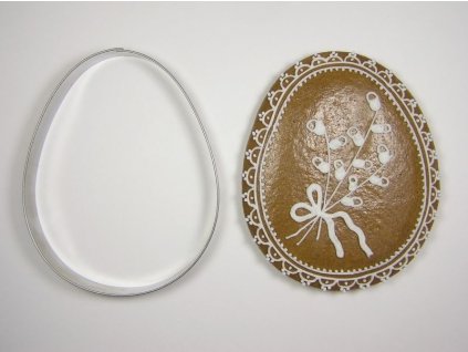 vykr.NR 0023 Vejce č.4, 11,3x9cm