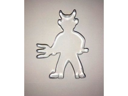 vykr.NR 0234 Čert, 9,2x6,9cm