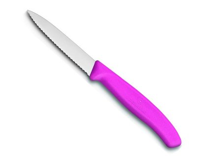 nůž  8cm kuch., VLNKA RŮŽOVÝ, VICTORINOX