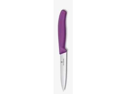 nůž 10cm kuch., VLNKA FIALOVÝ, VICTORINOX