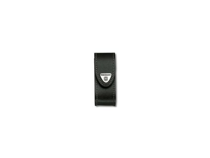 pouzdro na nože 91mm Victorinox malé černé kožené 4.0520.3
