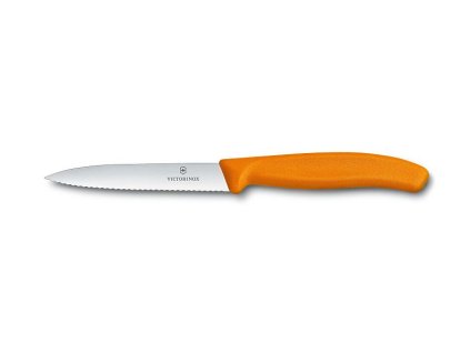 nůž 10cm kuch., VLNKA ORANŽ, VICTORINOX