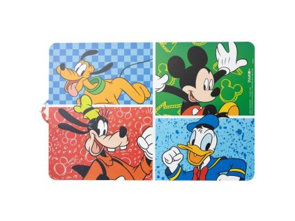 prostírání 43x28cm MICKEY, DONALD, PLUTO, plast