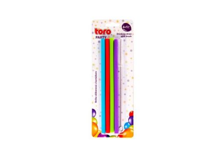 brčko d mm, 20cm,  4ks+čistič, SILIKON *10,9,
