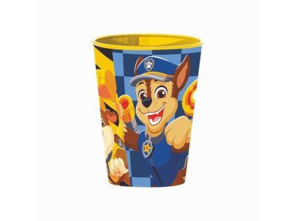 kelímek 0,25l, TLAP.PATROLA, žlutý plast