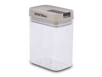 dóza 0,80l MISTY,  11,5x15x7,5 cm, hermetická, pevný plast
