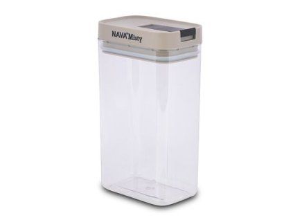 dóza 1,20l MISTY,  11,5x20 x7,5 cm, hermetická, pevný plast