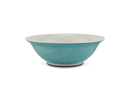 mísa d23cm salát., sv.tyrkys ALEXANDRA, porcelán