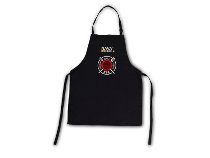zástěra 60x75cm, BBQ Guru, černá, odolný textil