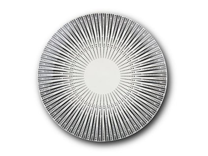 talíř d27,0cm mělký, IRIS, porcelán