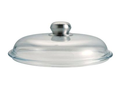 poklice d24cm, PYREX sklo, vč. NR úchytu