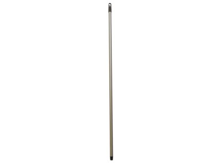 hůl 120cm STŘÍBRNÁ, hr.závit, kov/plast