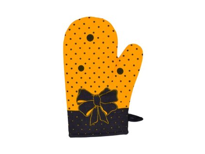 chňapka kuchyňská, 28x18cm, MADAM oranž., BA, magnet, poutko, podšívka