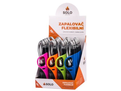 zapalovač 29cm, SOLO, ohebný, plnící