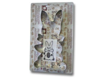 vykr. 0553 Zajíc s mašlí, 14,5cm /b.SKIN/