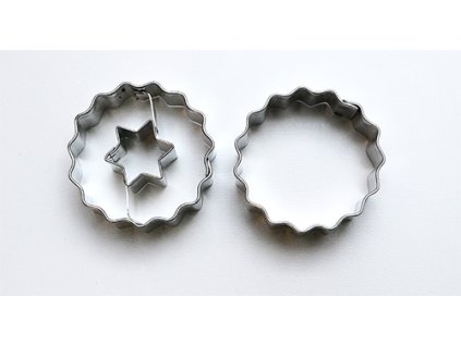 vykr. 0867 Kol.vroub.malá, 3,8cm, 2ks /b.SKIN