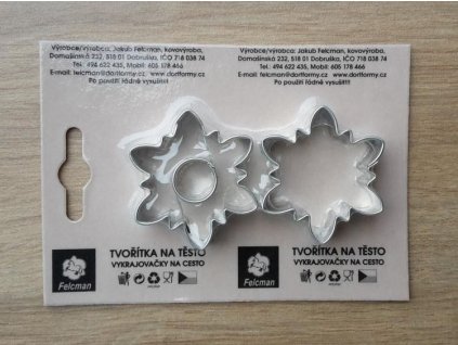 vykr. 0874 Růže, 4,1cm, 2ks /b.SKIN/