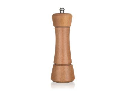 mlýnek koření 16,5cm NATURAL, keram.strojek, dřevo