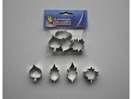 vykr. 0735 Lístečky, sada-4ks