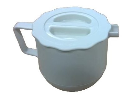 ND-víčko konvice 0,3l bílé,oranž. (tablet), d9,7, plast