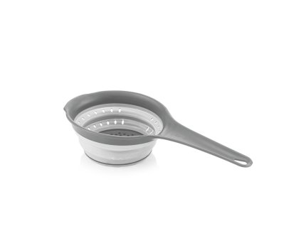cedník d31cm oválný, pružný, skládací, plast