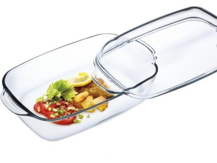 mísa 3,2l hran.vys.+2,3l víko,36,5x20,8x13,5cm,var.s,zapék. SIMAX