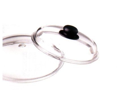 poklice d20cm sklo, vč. NR úchytu do 250°C, vhodné na BAF