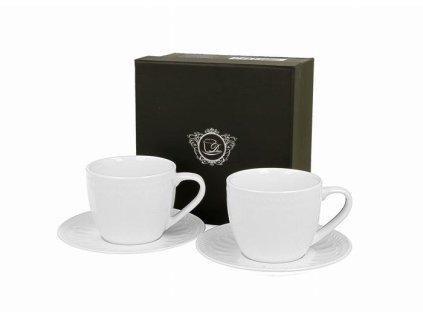 šapo 110ml, 2ks, TWILIGHT, DB, bílý porcelán