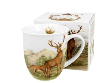 hrnek 400ml JELEN, DB, porcelán