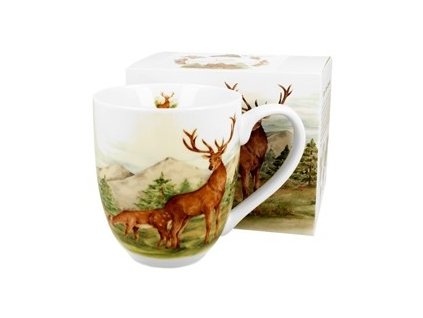 hrnek 1000ml JELEN XXL, porcelán, DB