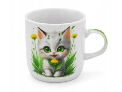 hrnek 230ml KOČKA, BL-1002, dětský, porcelán *10/2026