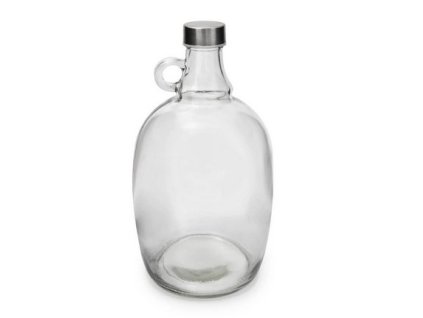 láhev 2,0l SOUDEK ucho, kov.uzávěr, sklo