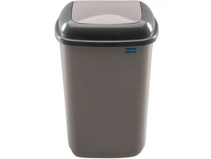 koš odp.28l QUATRO mocca,rovný výklop