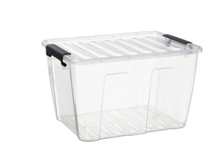 box 15,0l HOME Plus 22x27,5x36,5cm, úchyty víka, plast