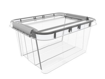 box 32,0l PRO 25,8x39x51cm, úchyty víka, plast