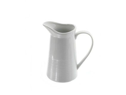 džbán 0,50l bílý porcelán*10/2026