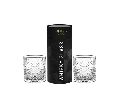 sklen. 300ml, 2ks, BOHEMIA PR. FIORE, whisky, DB