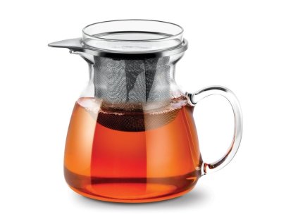 konvice 0,60l THERMO AROMA, SÍTKO NR, VÍČKO, varné sklo