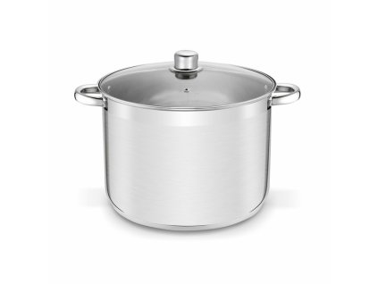 hrnec d30x22cm+PO sklo, (15,0l) GASTRO PROSTY, indukce, NR