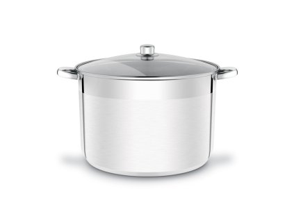 hrnec d38x26cm+PO sklo, (29,0l) GASTRO PROSTY, indukce, NR